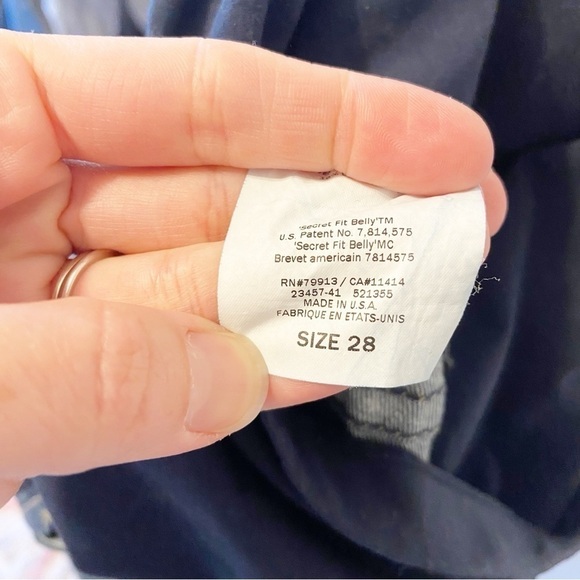 Hudson x a pea in the pod collaboration | Maternity Slight Flare Jeans Size 28 - Picture 8 of 11